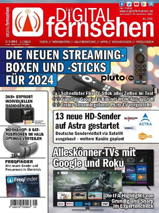 Title details for Digital Fernsehen by Auerbach Verlag and Infodienste GmbH - Available